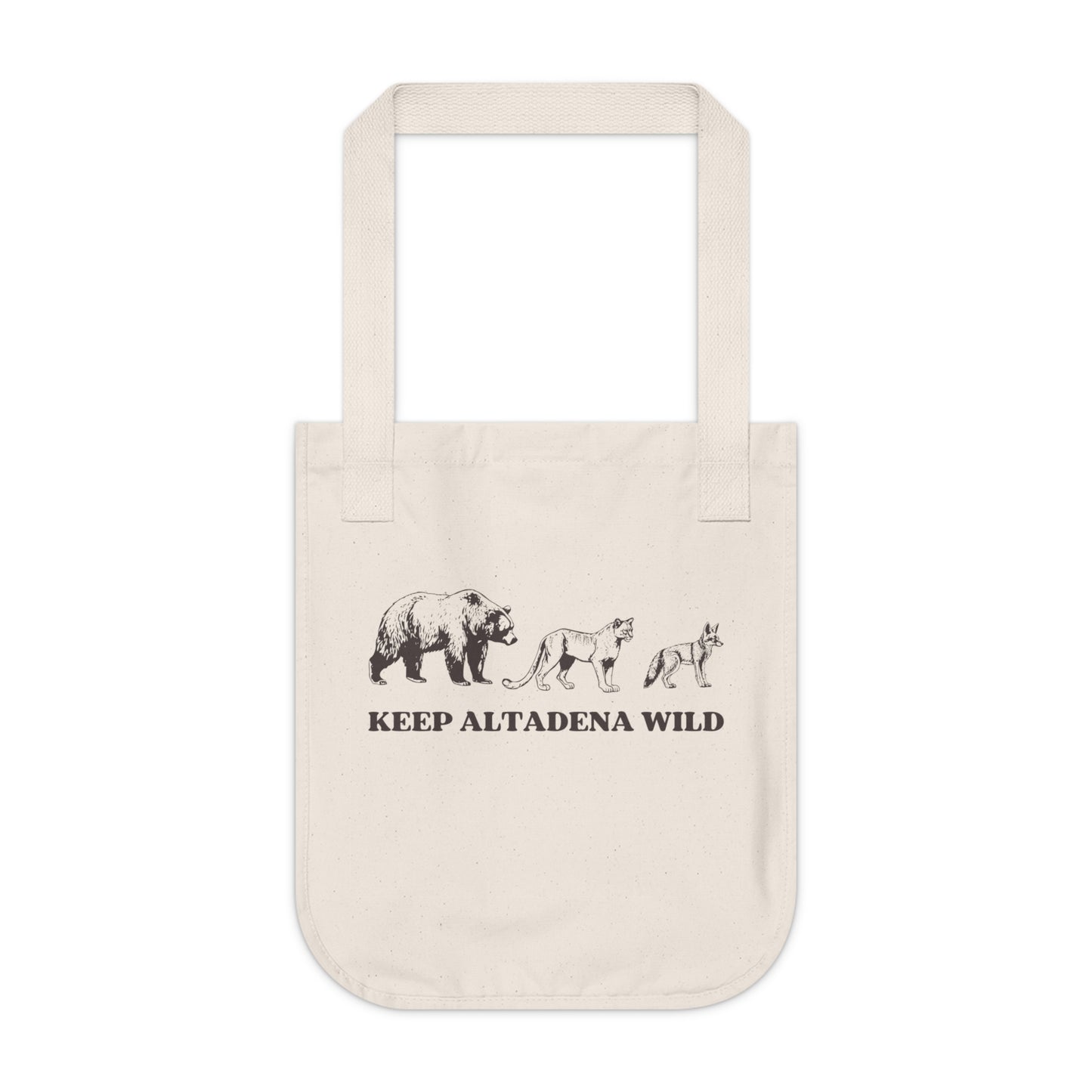 Wild Altadena Organic Cotton Tote Bag