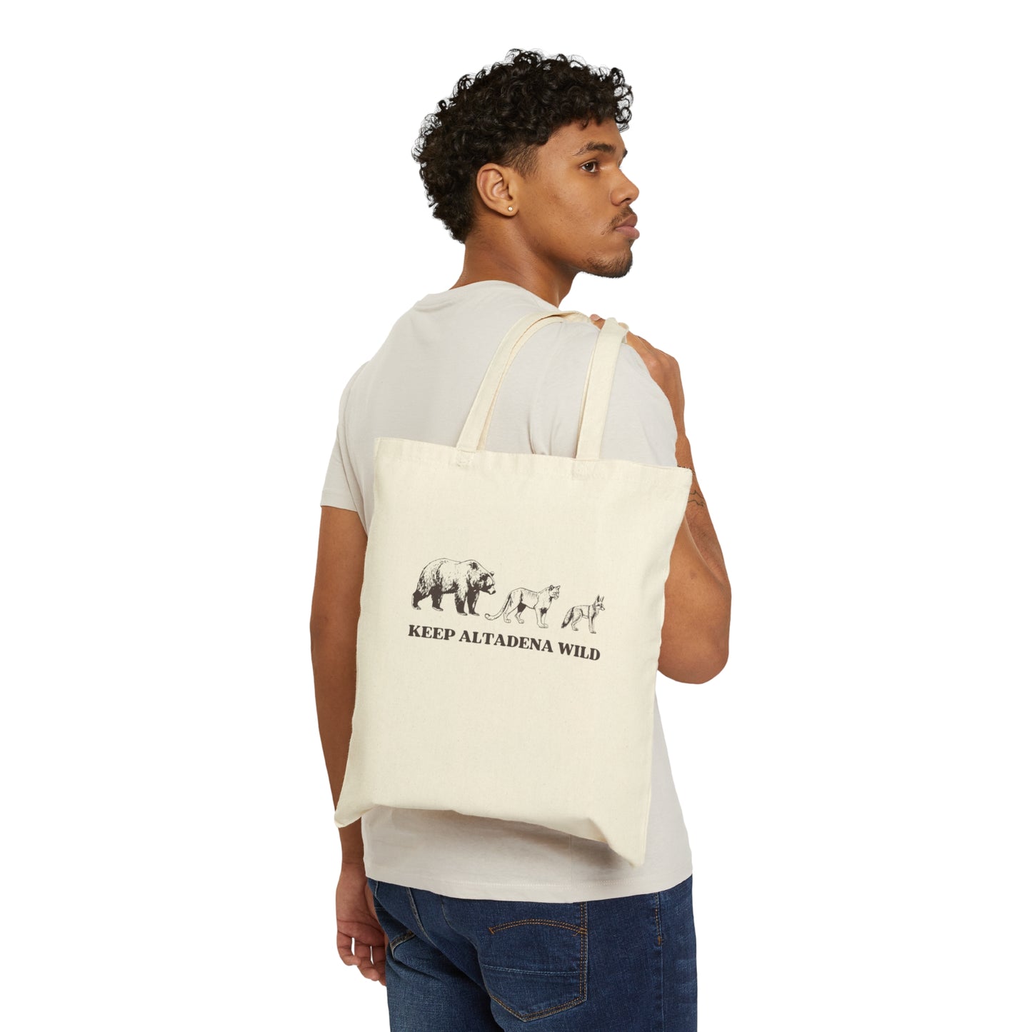 Wild Altadena Canvas Tote Bag