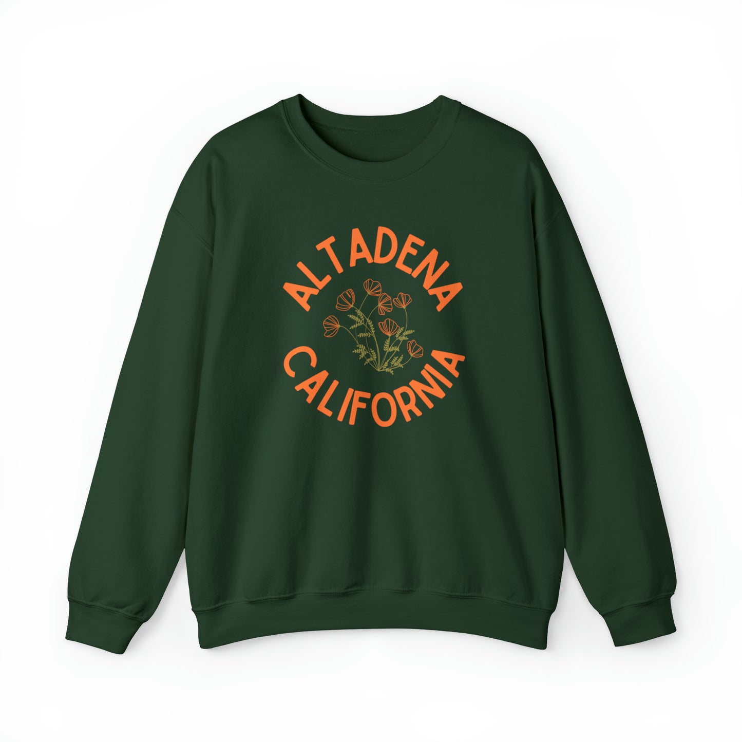 Delicate Poppy Crewneck Unisex Sweatshirt