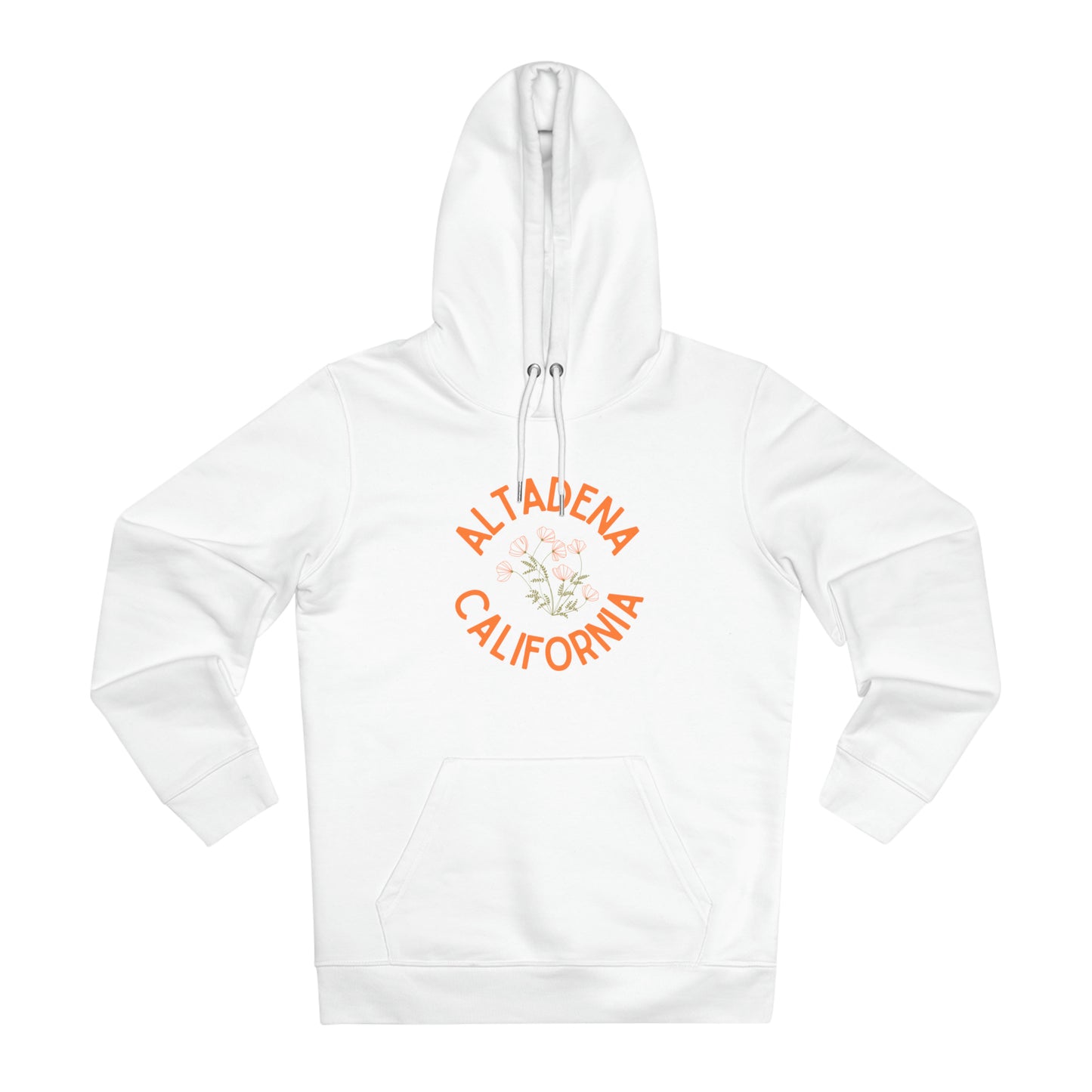 Delicate Poppy Organic Unisex Hoodie