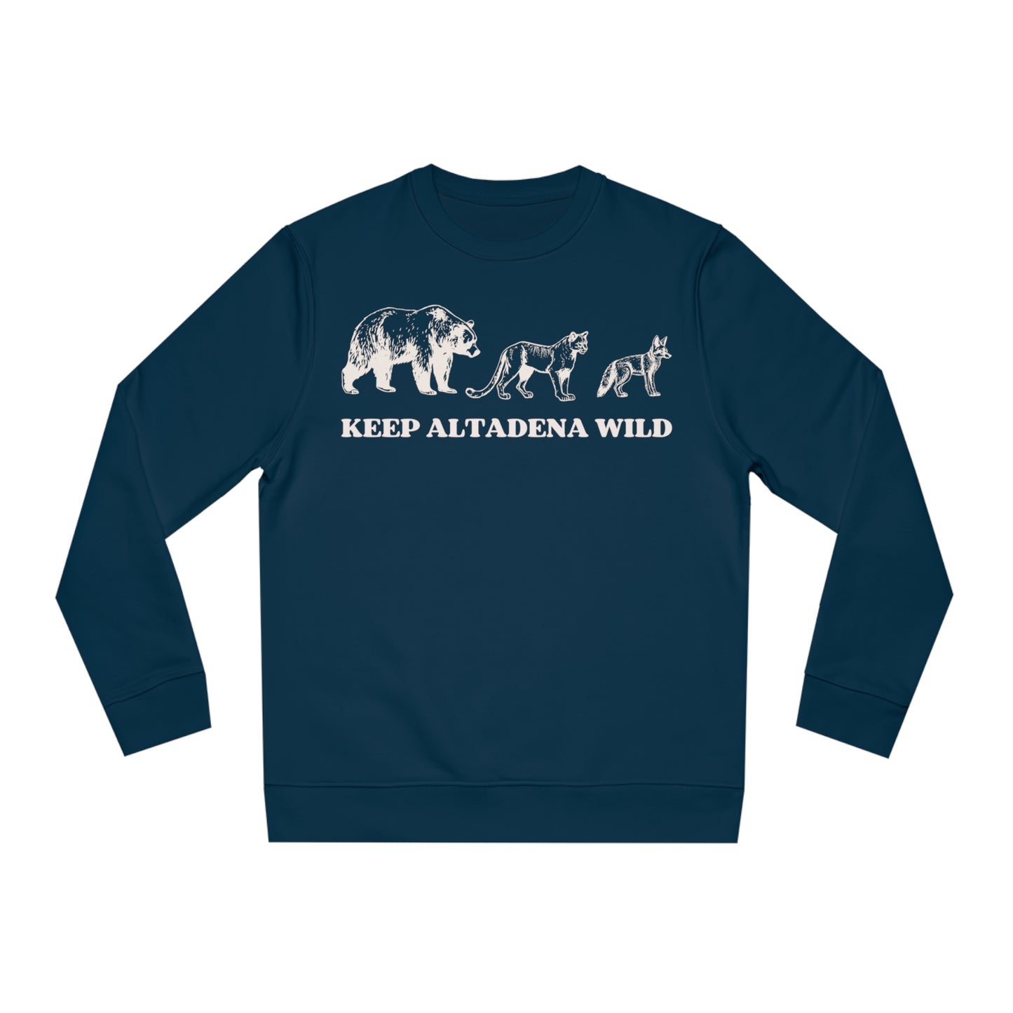 Wild Altadena Organic Unisex Crew Sweatshirt