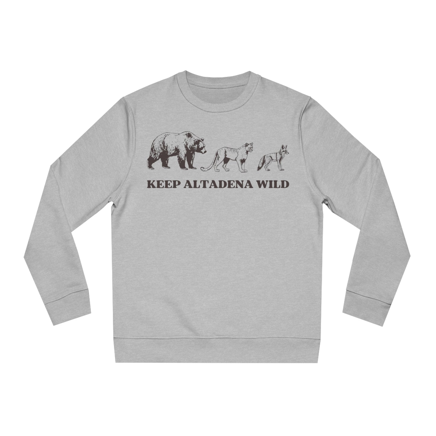 Wild Altadena Organic Unisex Crew Sweatshirt