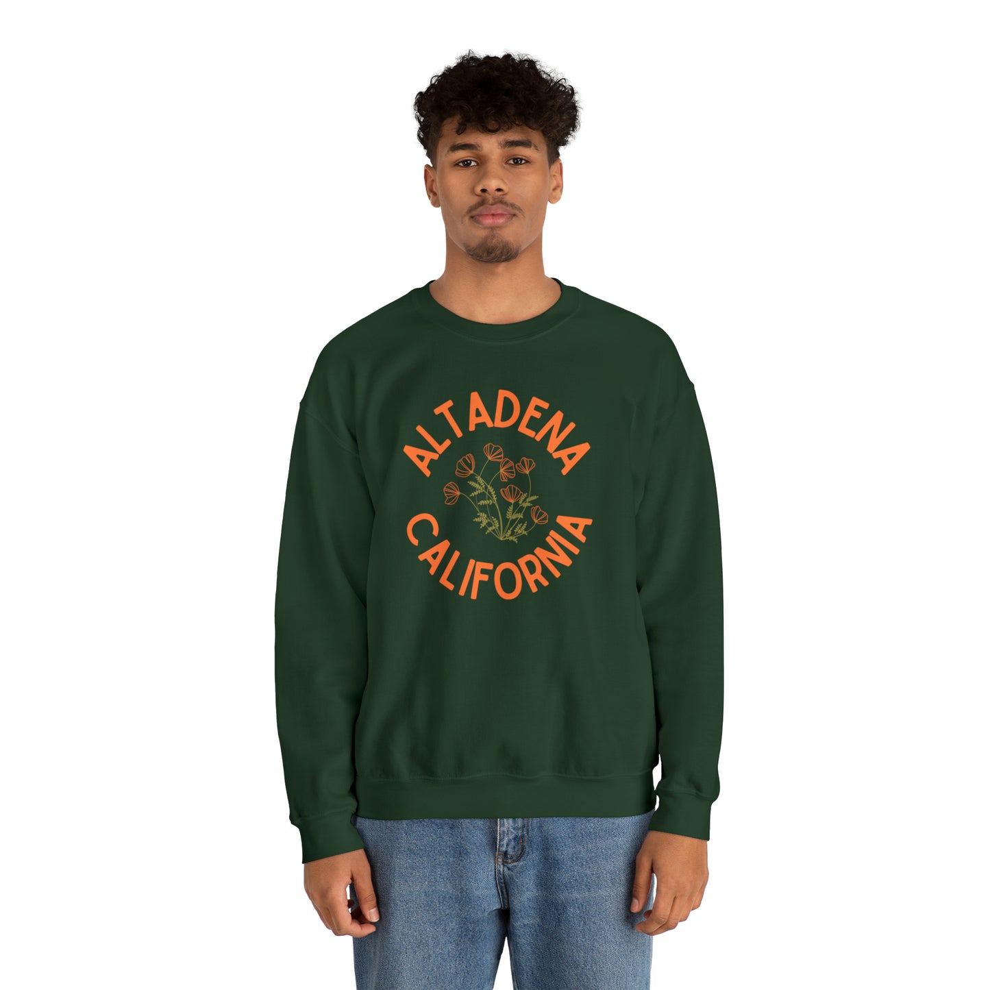 Delicate Poppy Crewneck Unisex Sweatshirt