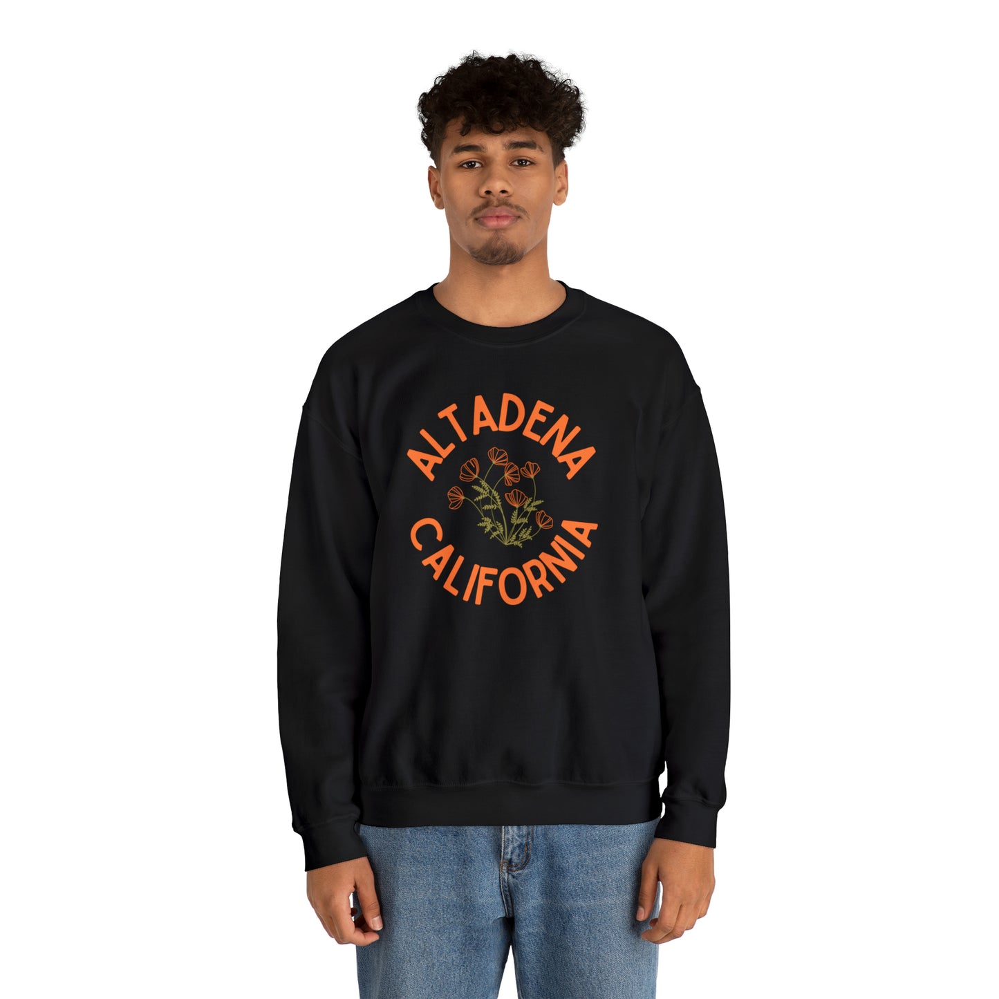 Delicate Poppy Crewneck Unisex Sweatshirt