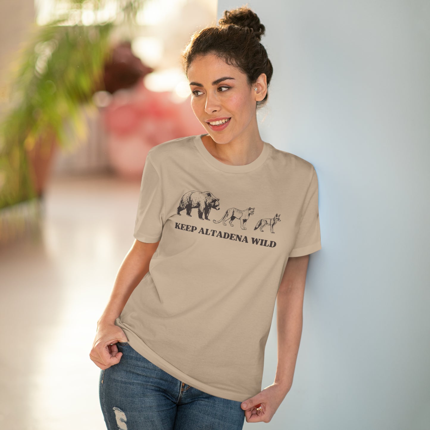 Wild Altadena Organic Cotton Unisex Tee