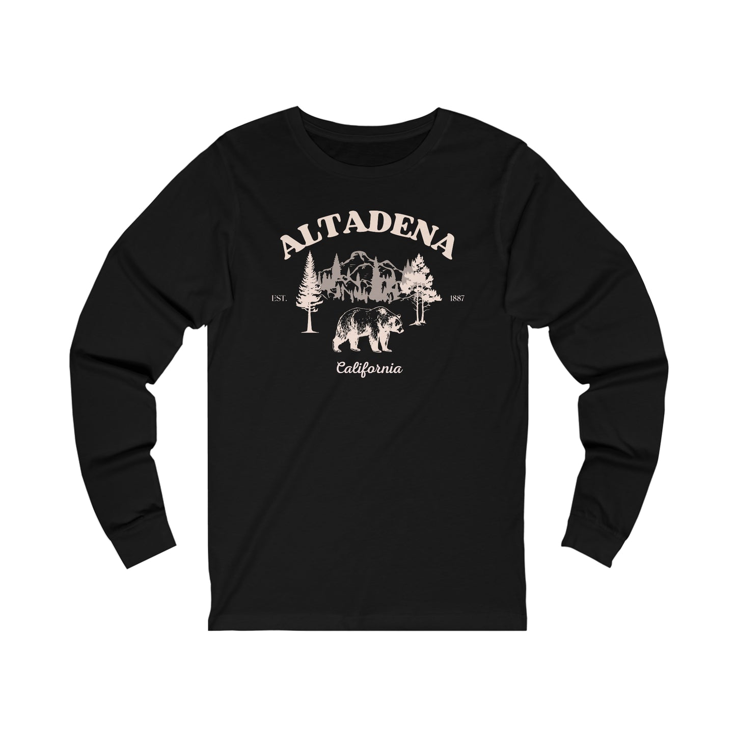 CA Bear Unisex Long Sleeve Tee