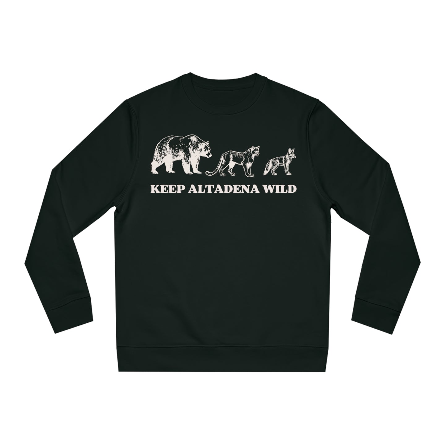 Wild Altadena Organic Unisex Crew Sweatshirt