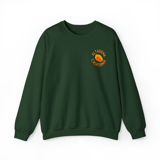 Pocket Poppy Crewneck Unisex Sweatshirt