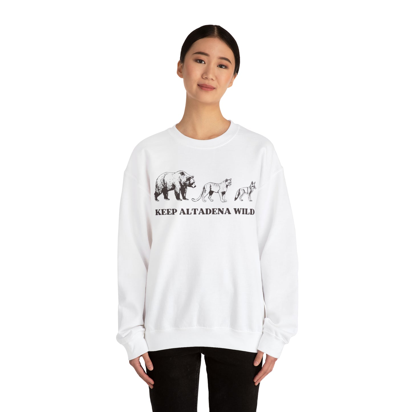 Wild Altadena Crewneck Unisex Sweatshirt