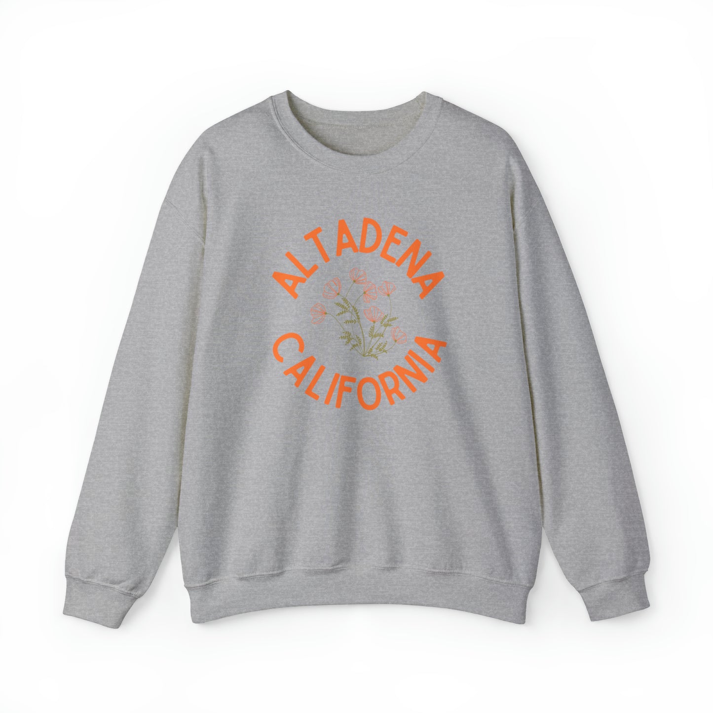 Delicate Poppy Crewneck Unisex Sweatshirt