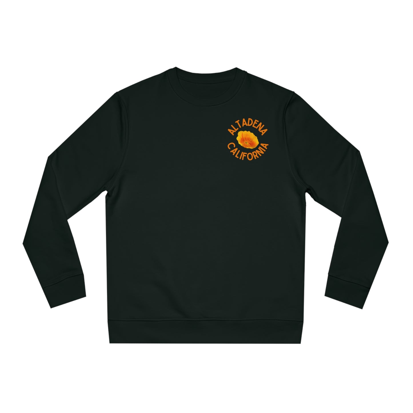 Pocket Poppy Organic Unisex Crew Sweatshirt