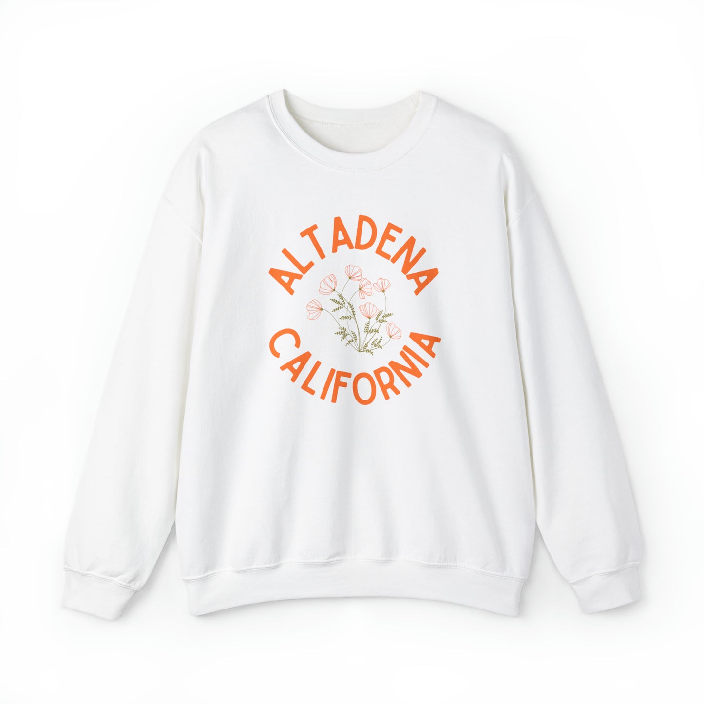 Delicate Poppy Crewneck Unisex Sweatshirt