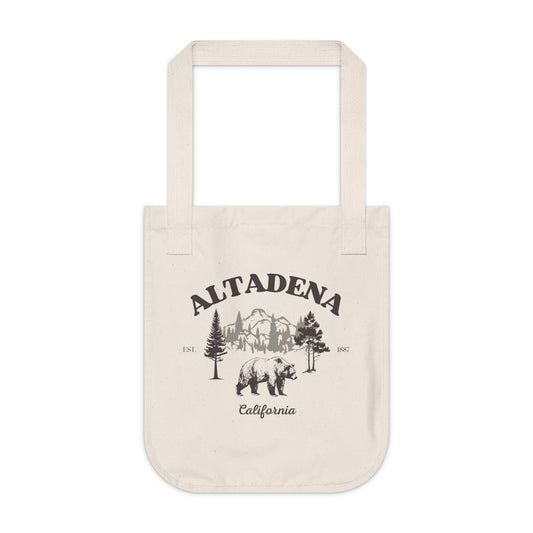 CA Bear Organic Cotton Tote Bag