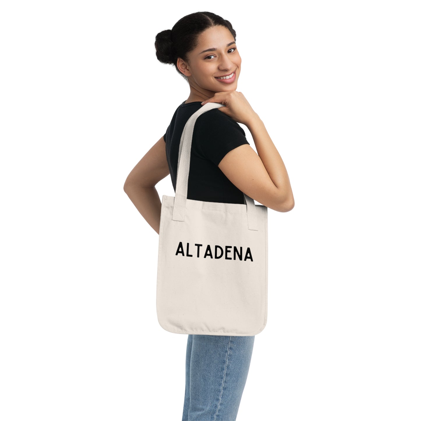 Classic Altadena Organic Cotton Tote Bag