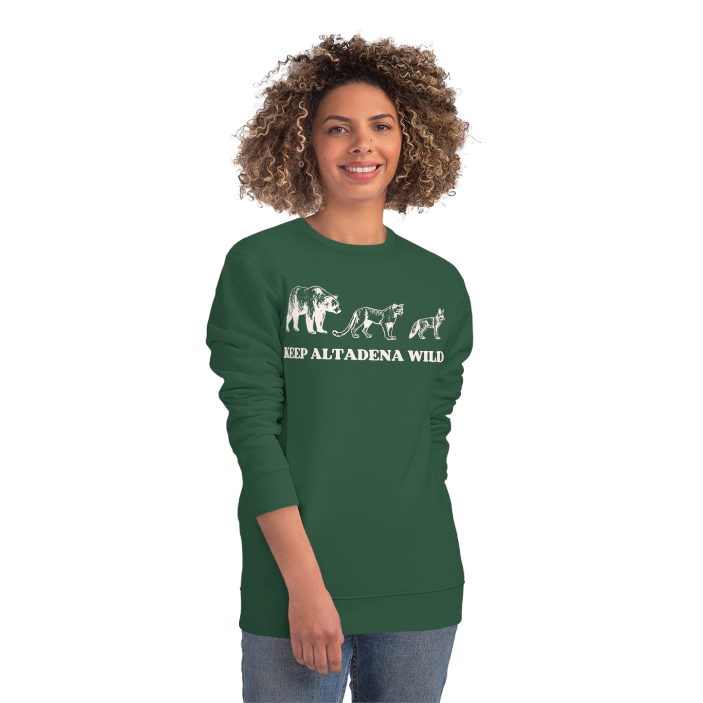 Wild Altadena Organic Unisex Crew Sweatshirt