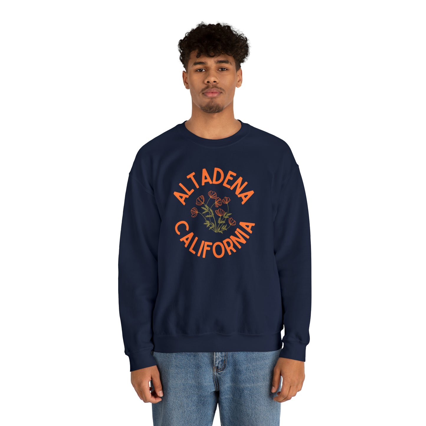 Delicate Poppy Crewneck Unisex Sweatshirt