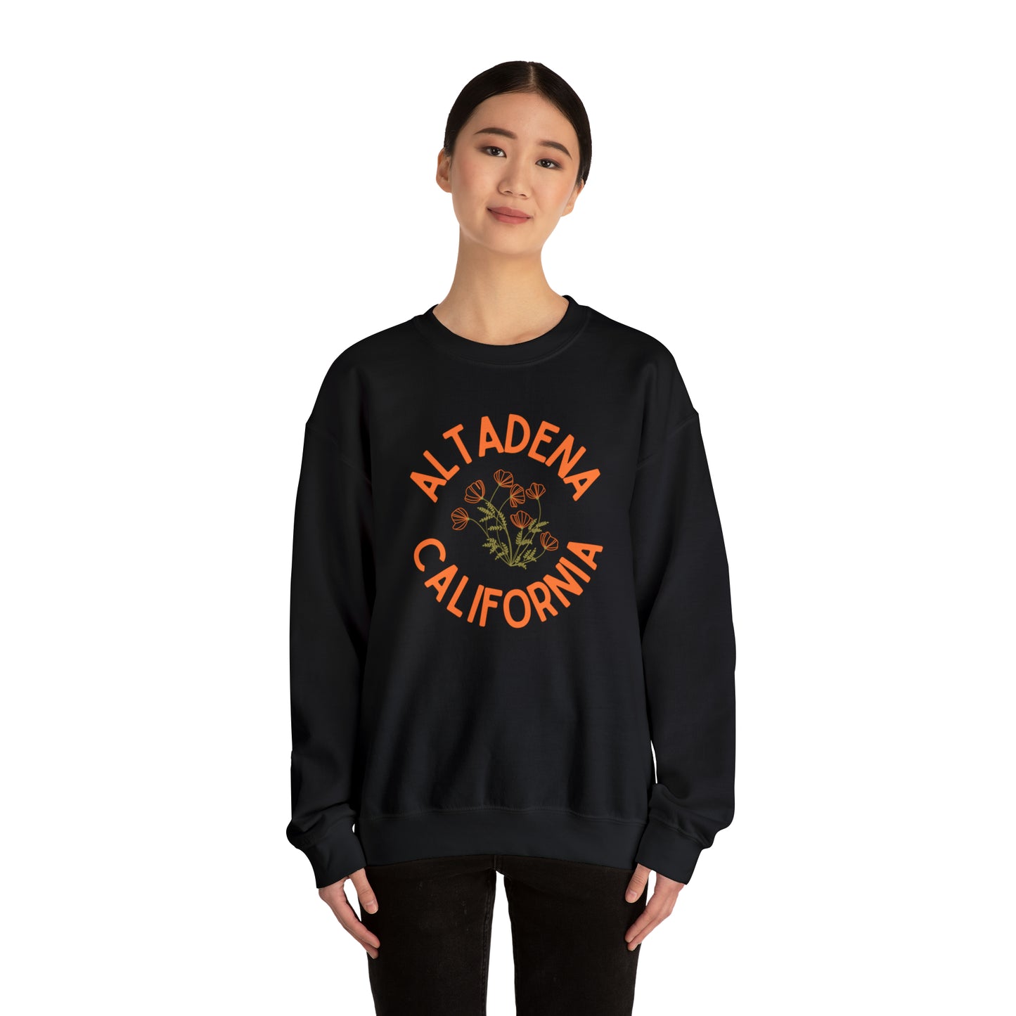 Delicate Poppy Crewneck Unisex Sweatshirt