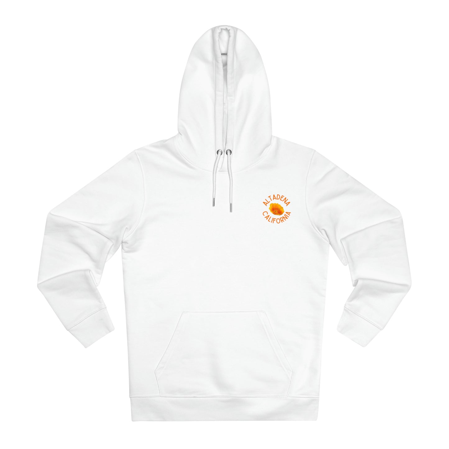 Pocket Poppy Organic Unisex Hoodie