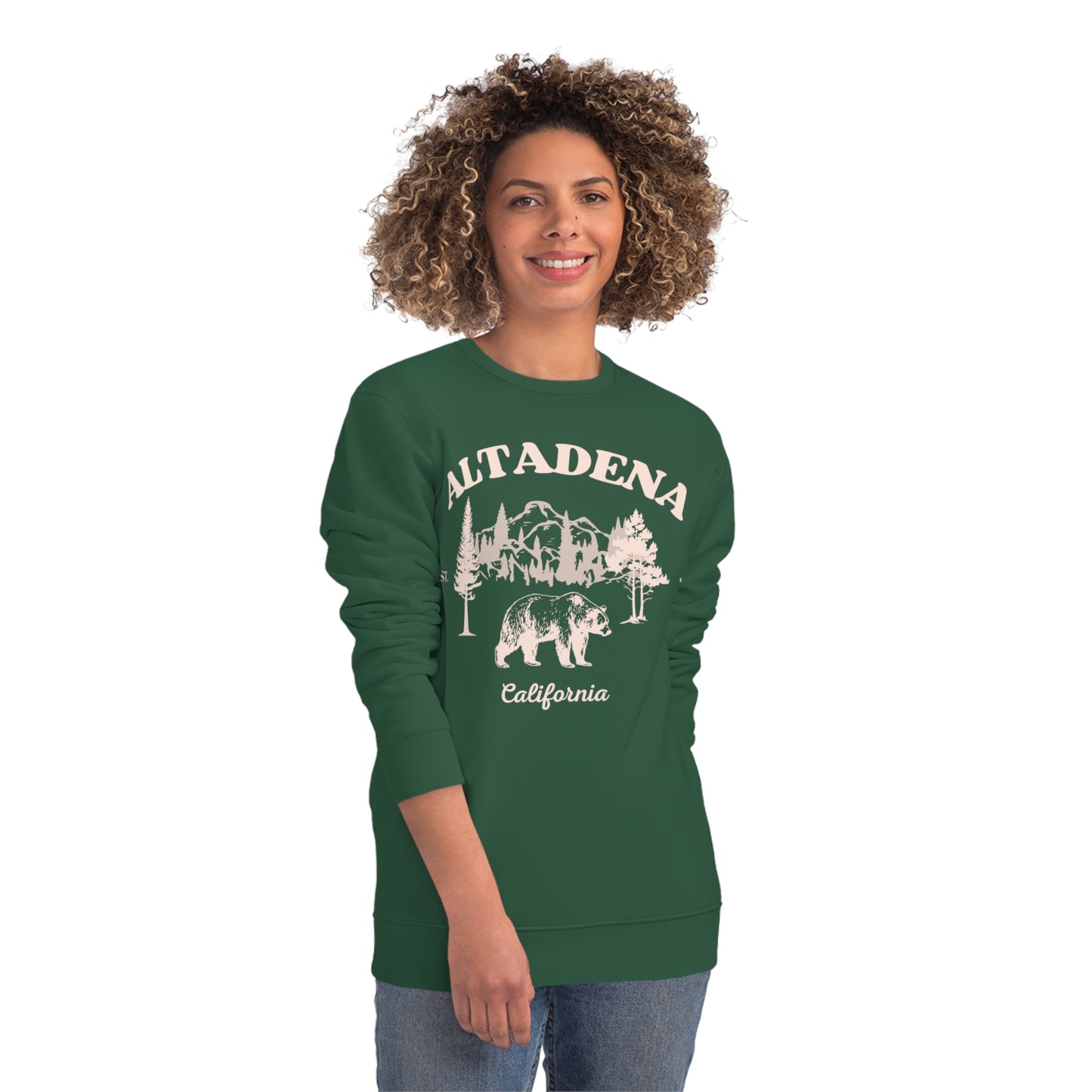 CA Bear Organic Unisex Crew Sweatshirt