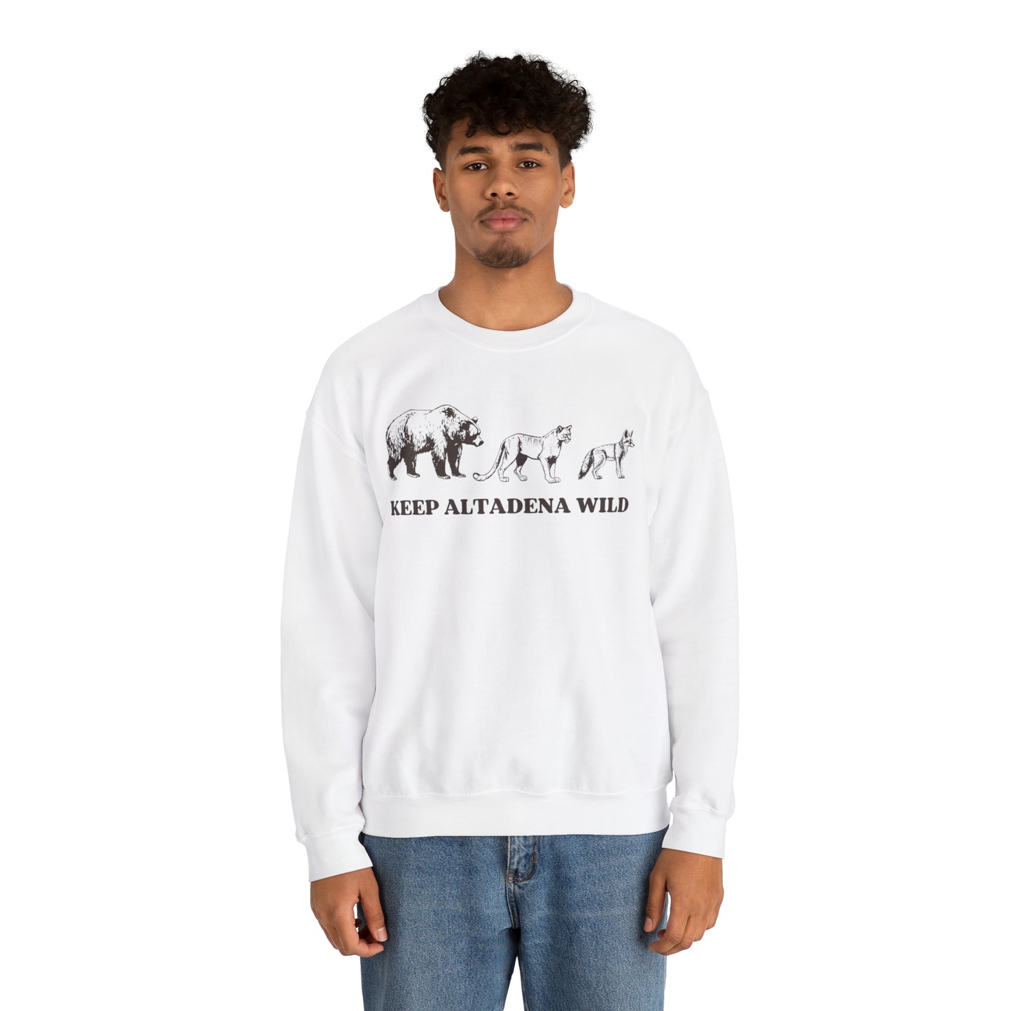 Wild Altadena Crewneck Unisex Sweatshirt