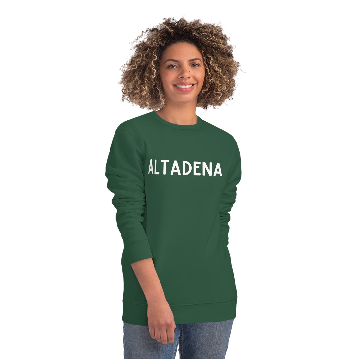 Classic Altadena Organic Unisex Crew Sweatshirt