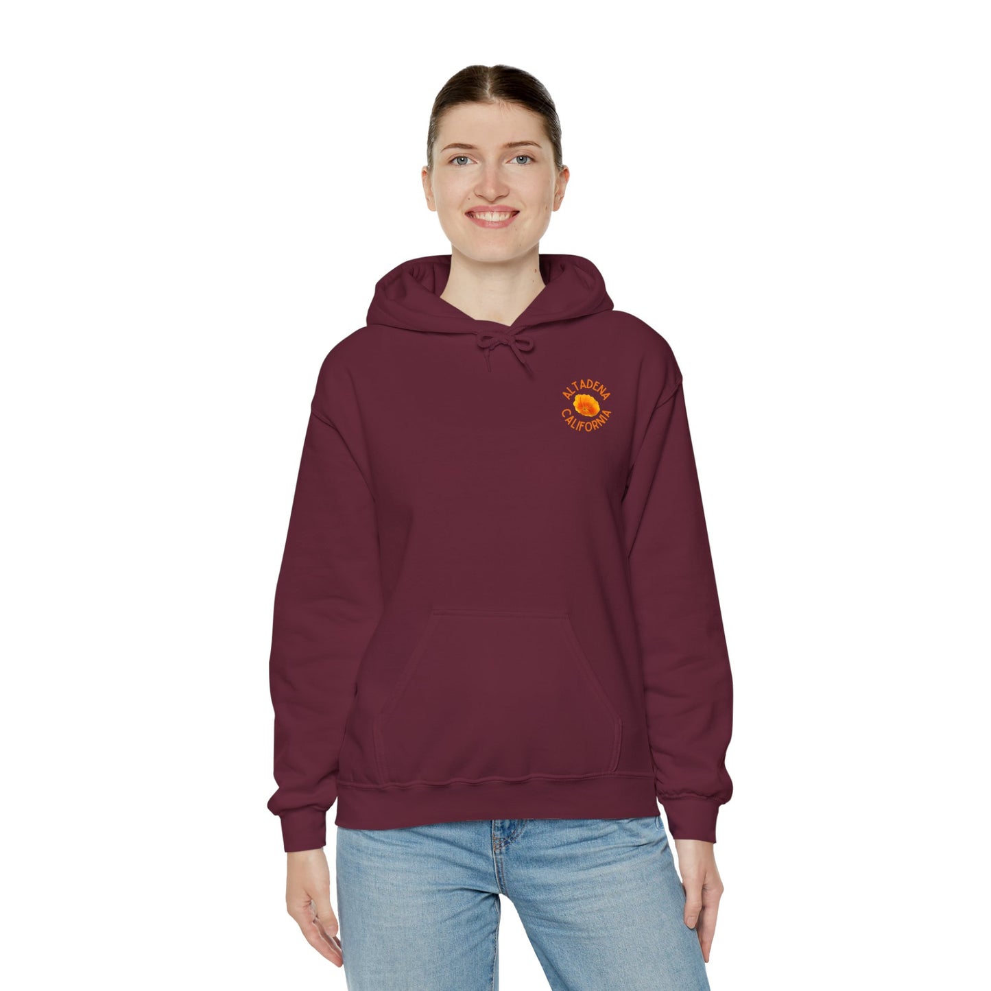 Pocket Poppy Unisex Hoodie