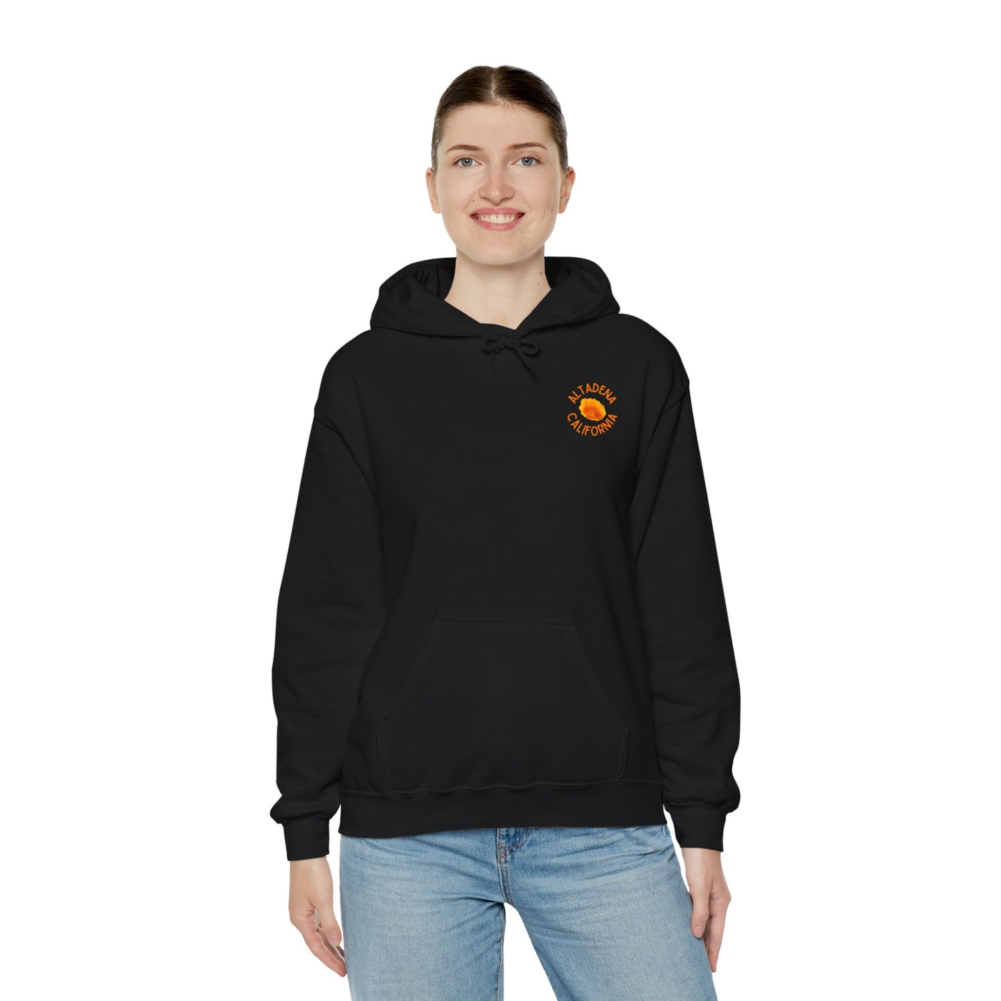 Pocket Poppy Unisex Hoodie