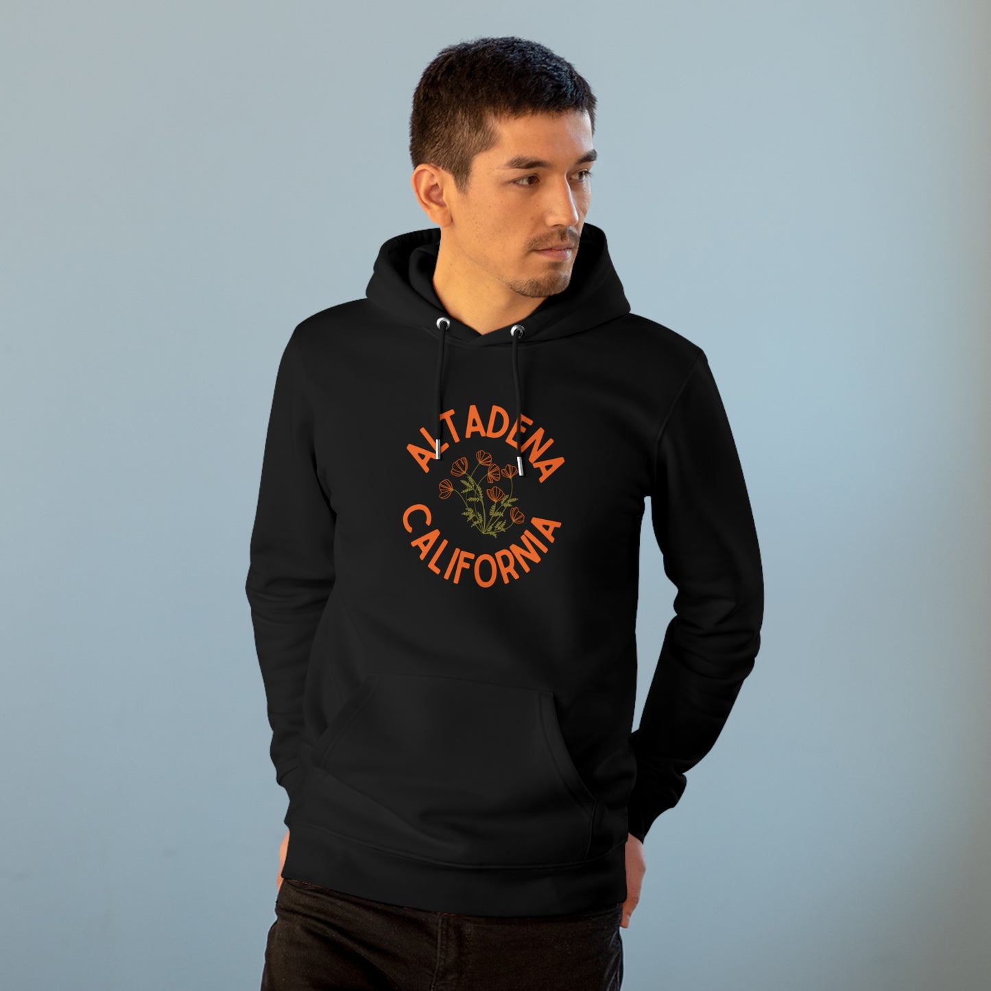 Delicate Poppy Organic Unisex Hoodie