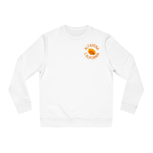 Pocket Poppy Organic Unisex Crew Sweatshirt