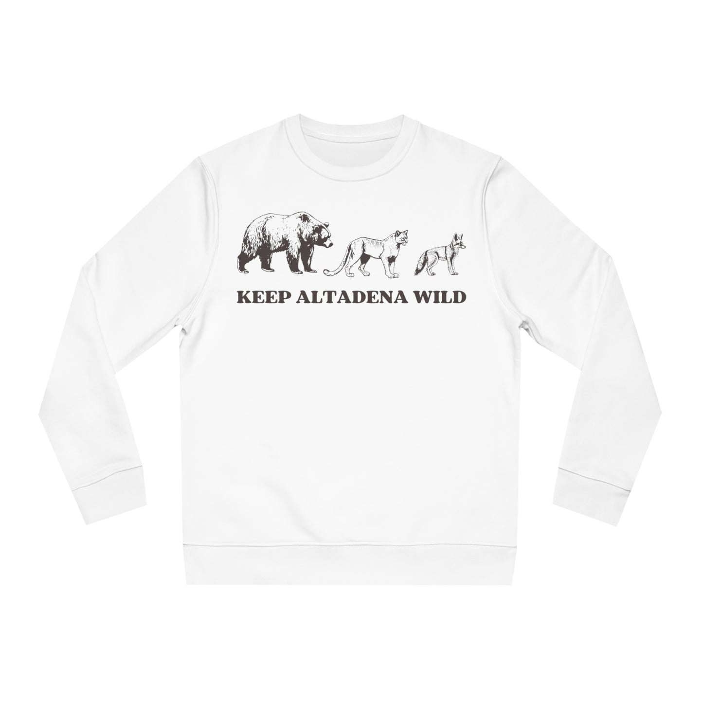 Wild Altadena Organic Unisex Crew Sweatshirt