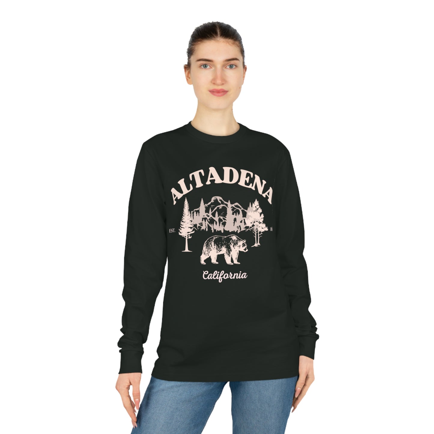 CA Bear Organic Cotton Unisex Long Sleeve Tee