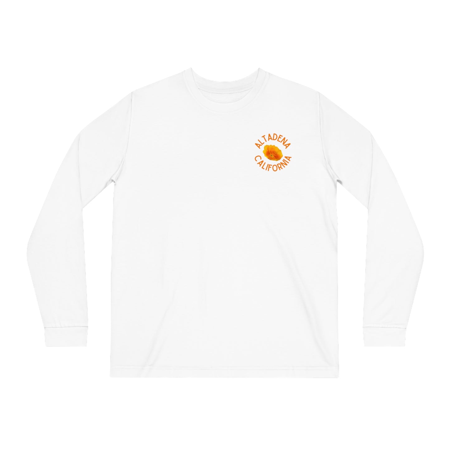 Pocket Poppy Organic Cotton Unisex Long Sleeve Tee