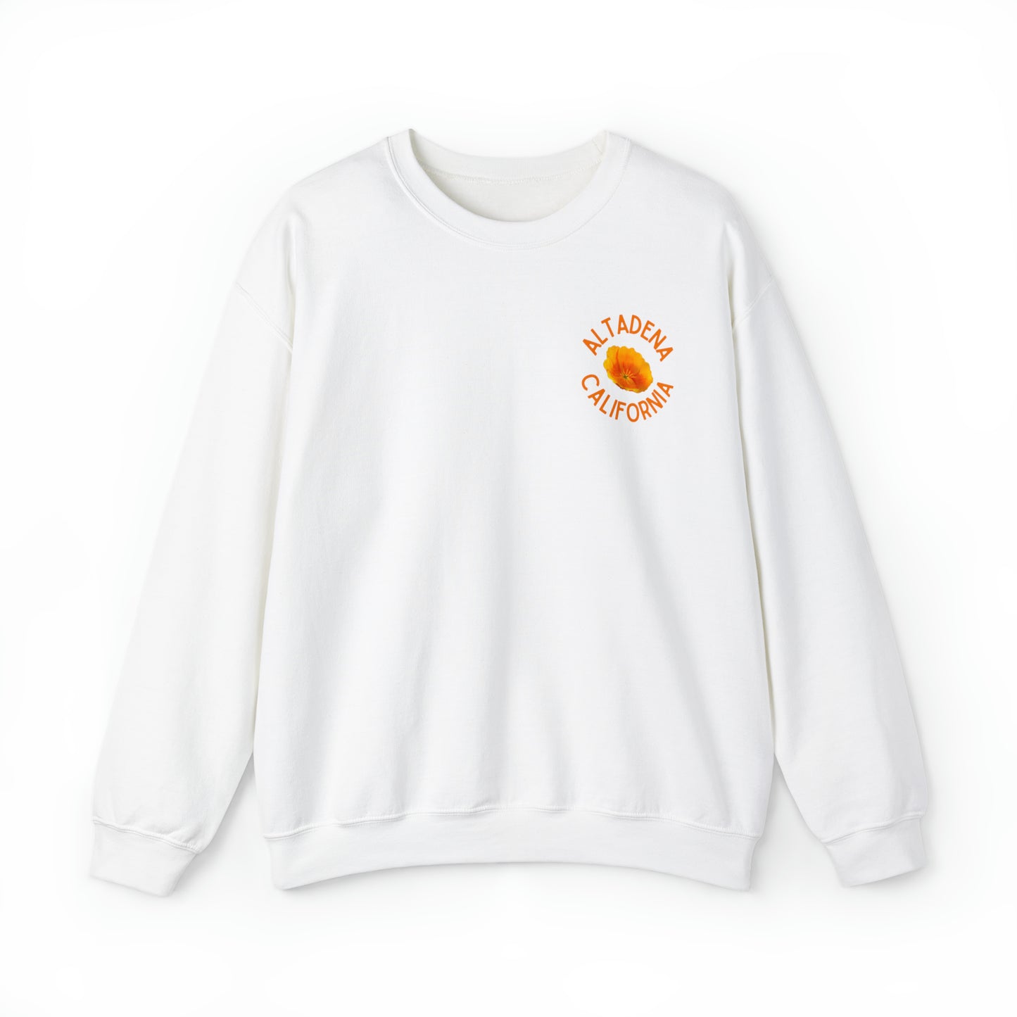 Pocket Poppy Crewneck Unisex Sweatshirt