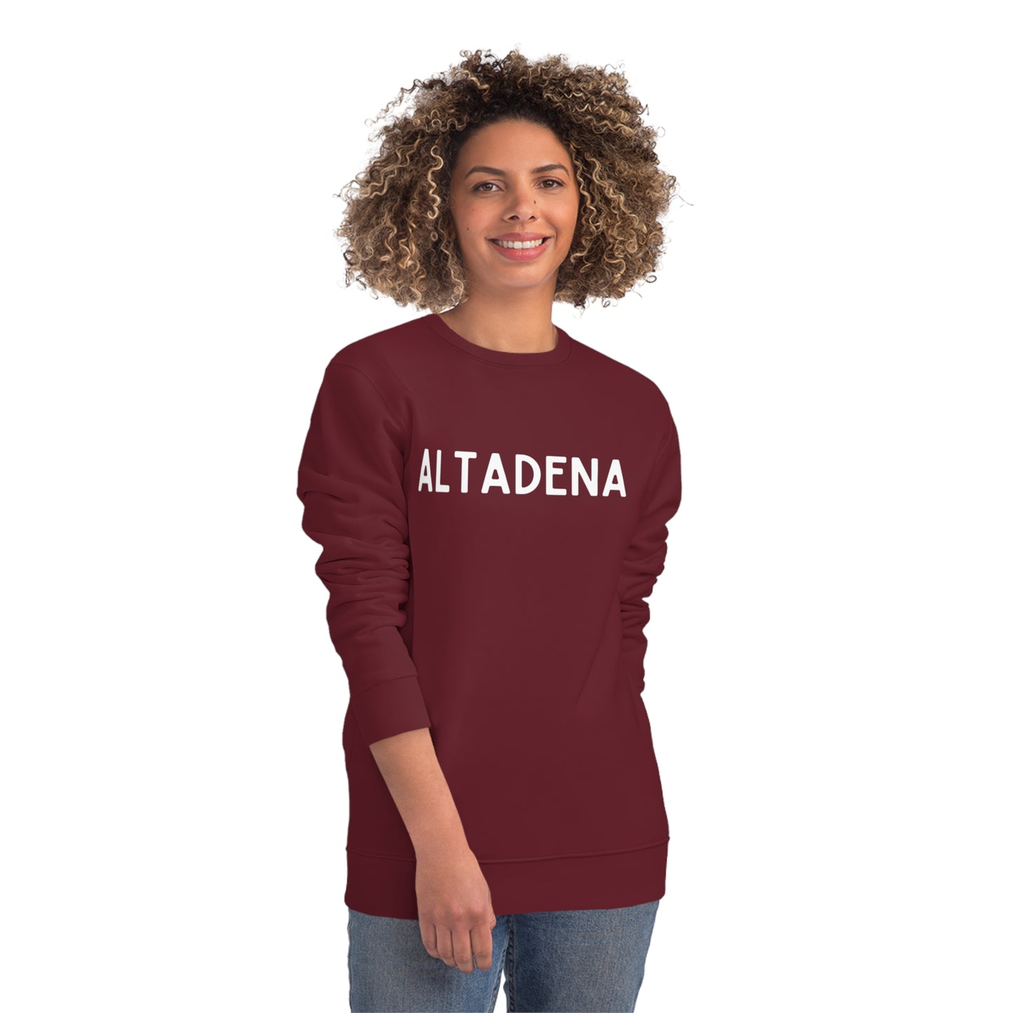 Classic Altadena Organic Unisex Crew Sweatshirt