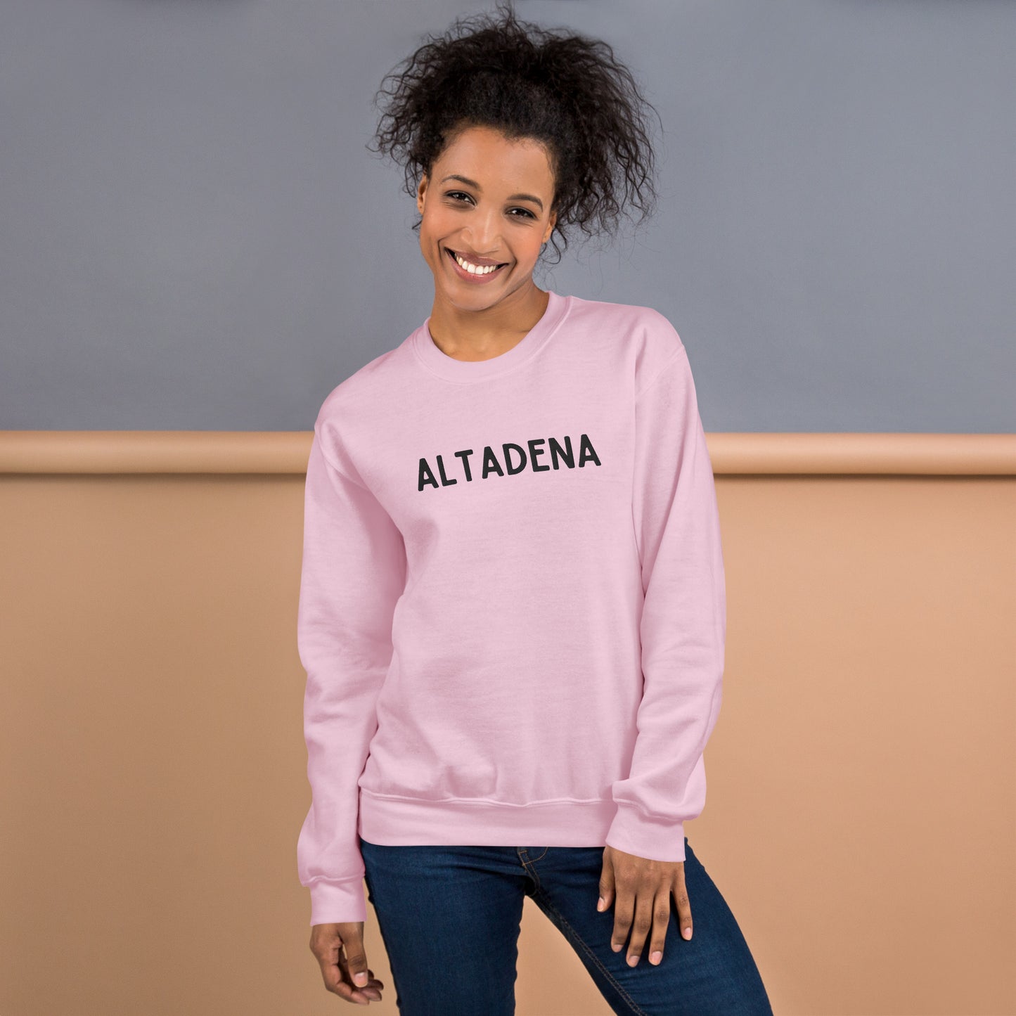 Classic Altadena Embroidered Unisex Sweatshirt