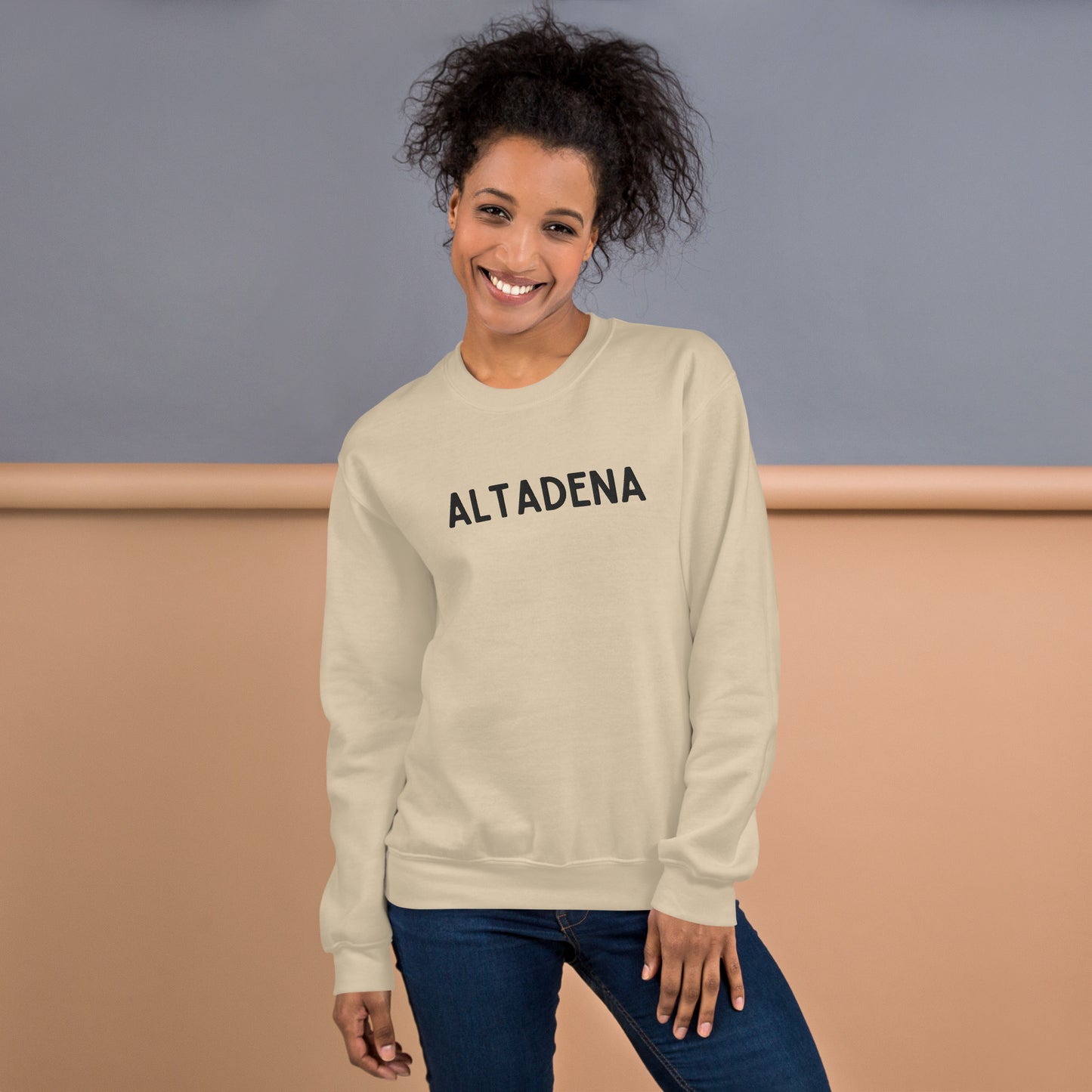 Classic Altadena Embroidered Unisex Sweatshirt