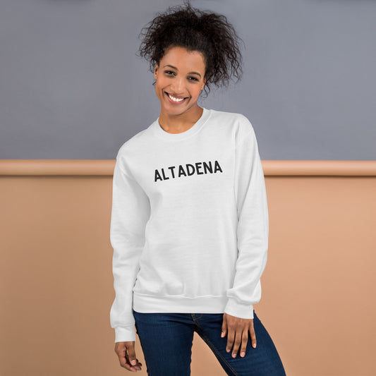 Classic Altadena Embroidered Unisex Sweatshirt